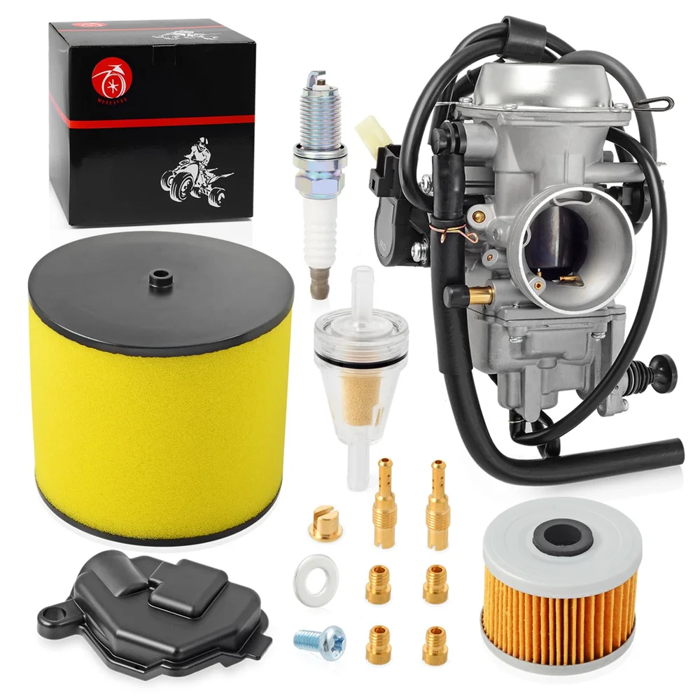 Carburetor & Air Filter For Honda Foreman 500 TRX500TM TRX500FE TRX500FM TRX500FPE TRX500FPM 2005-2011
Carburetor & Air Filter For Honda Foreman 500 TRX500TM TRX500FE TRX500FM TRX500FPE TRX500FPM 2005-2011