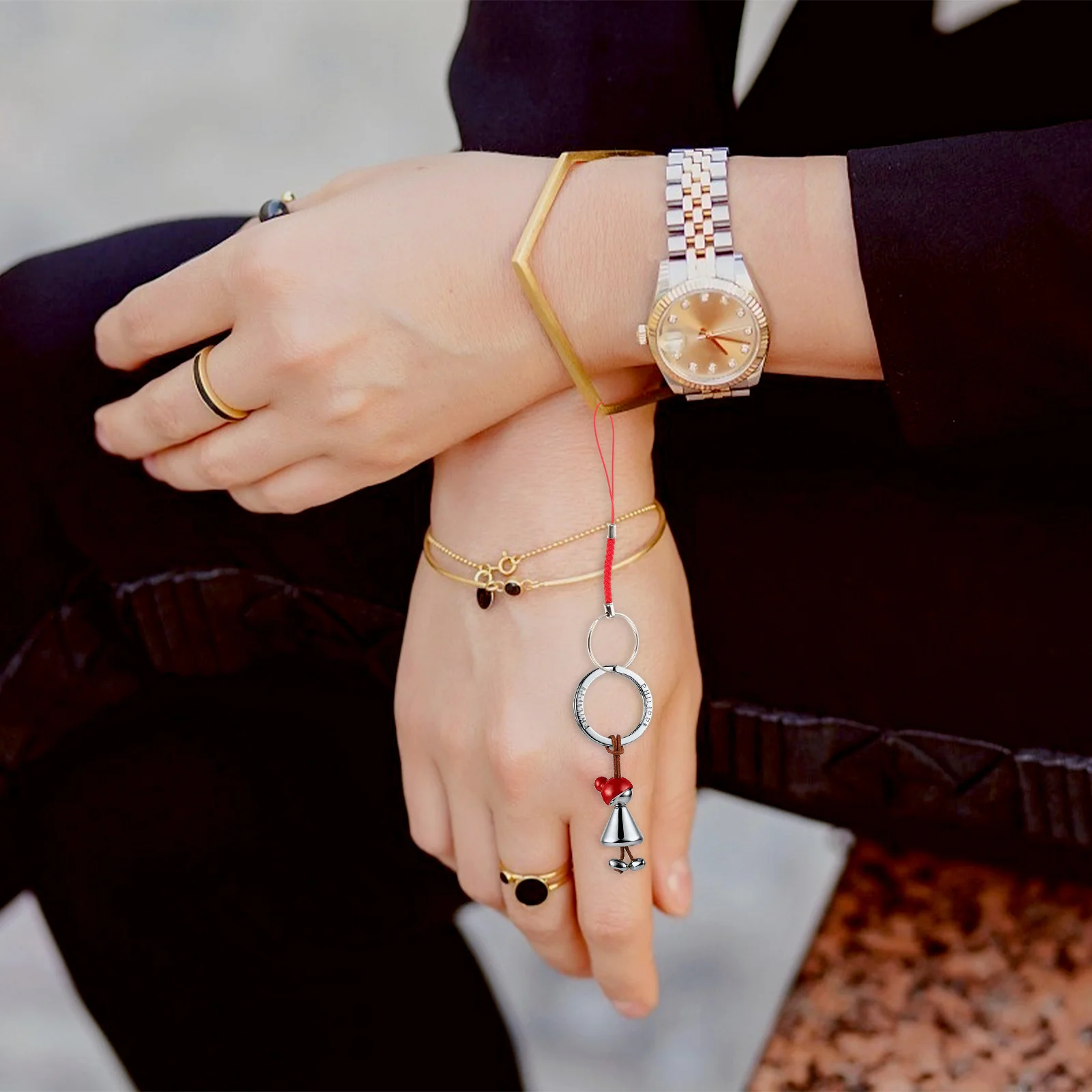 50Pcs Key Ring Pendants Premium DIY Material for Keychain Charms Bag Hanging Decor DIY Keychain Key Ring Pendants
50Pcs Key Ring Pendants Premium DIY Material for Keychain Charms Bag Hanging Decor DIY Keychain Key Ring Pendants