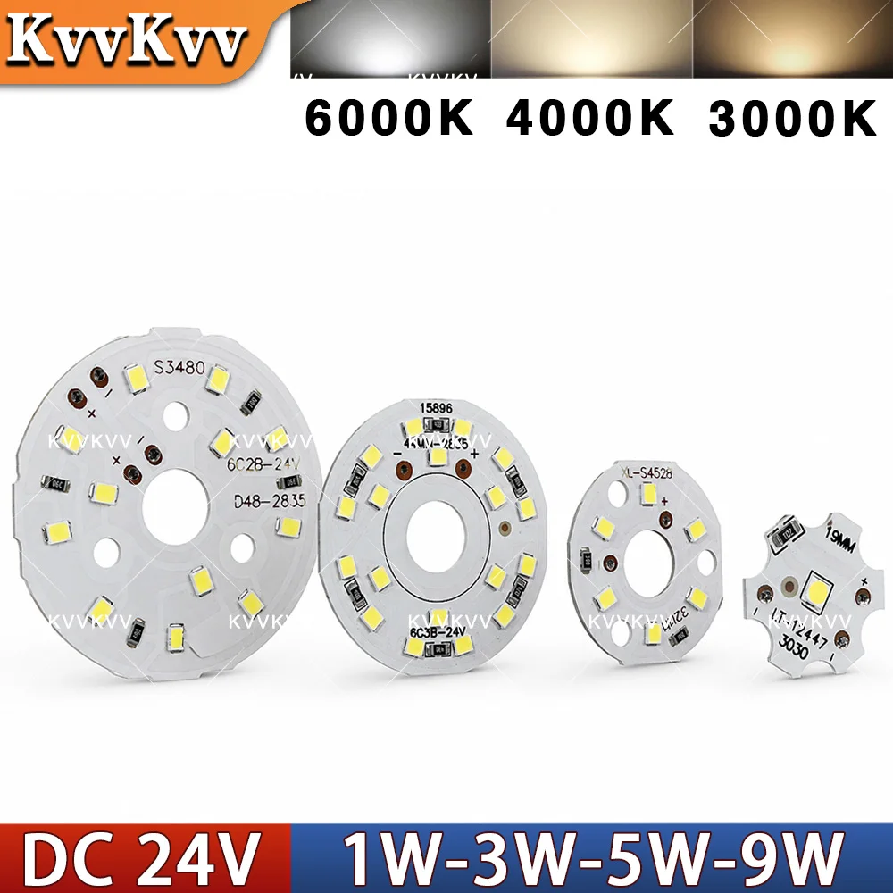 10PCS DC24V LED Chip 1W 3W 5W 9W Lamp Plate PCB Module 19mm 32mm 44mm 48mm For Downlight 2835 Source Bulb DIY Table Light Panel
10PCS DC24V LED Chip 1W 3W 5W 9W Lamp Plate PCB Module 19mm 32mm 44mm 48mm For Downlight 2835 Source Bulb DIY Table Light Panel