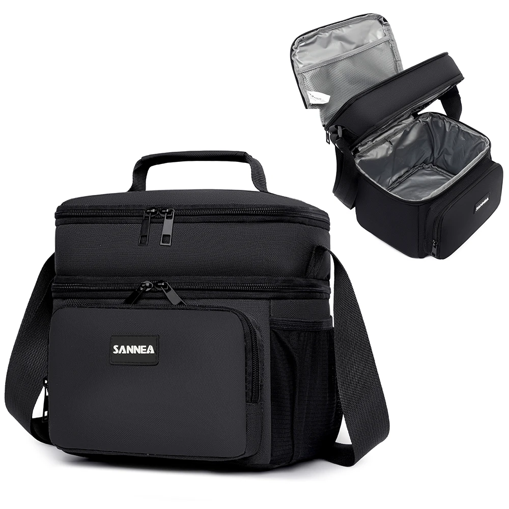 Double layered large capacity lunch bag, hand-held ice pack, large capacity thickened three-layer insulation bag
Double layered large capacity lunch bag, hand-held ice pack, large capacity thickened three-layer insulation bag