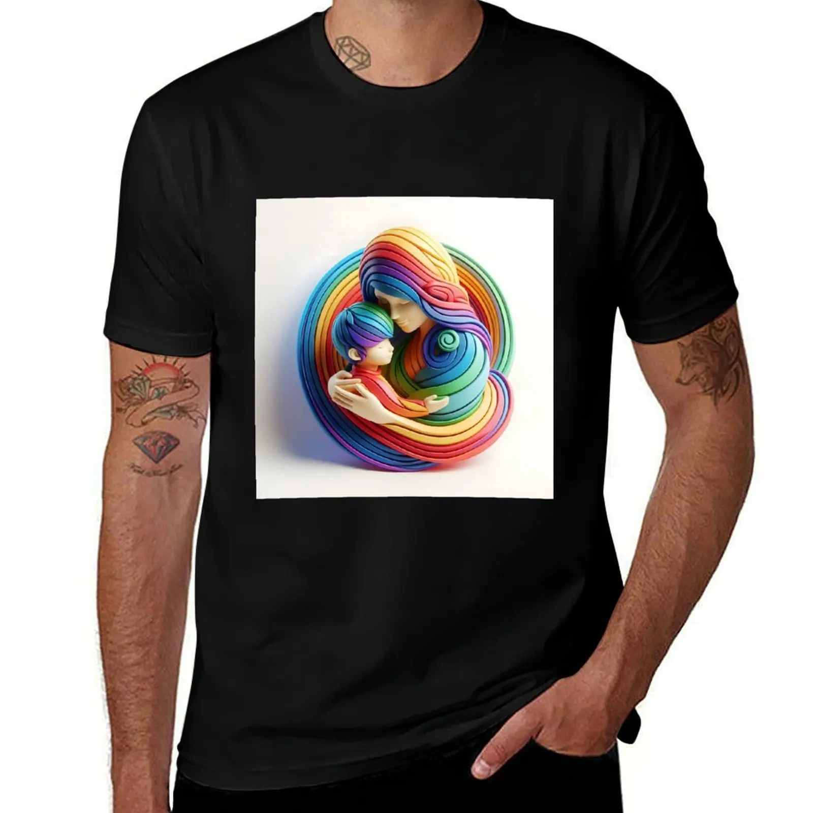 Happy Mother's day colorful design T-Shirt Aesthetic clothing anime funny gifts men workout shirt
Happy Mother's day colorful design T-Shirt Aesthetic clothing anime funny gifts men workout shirt