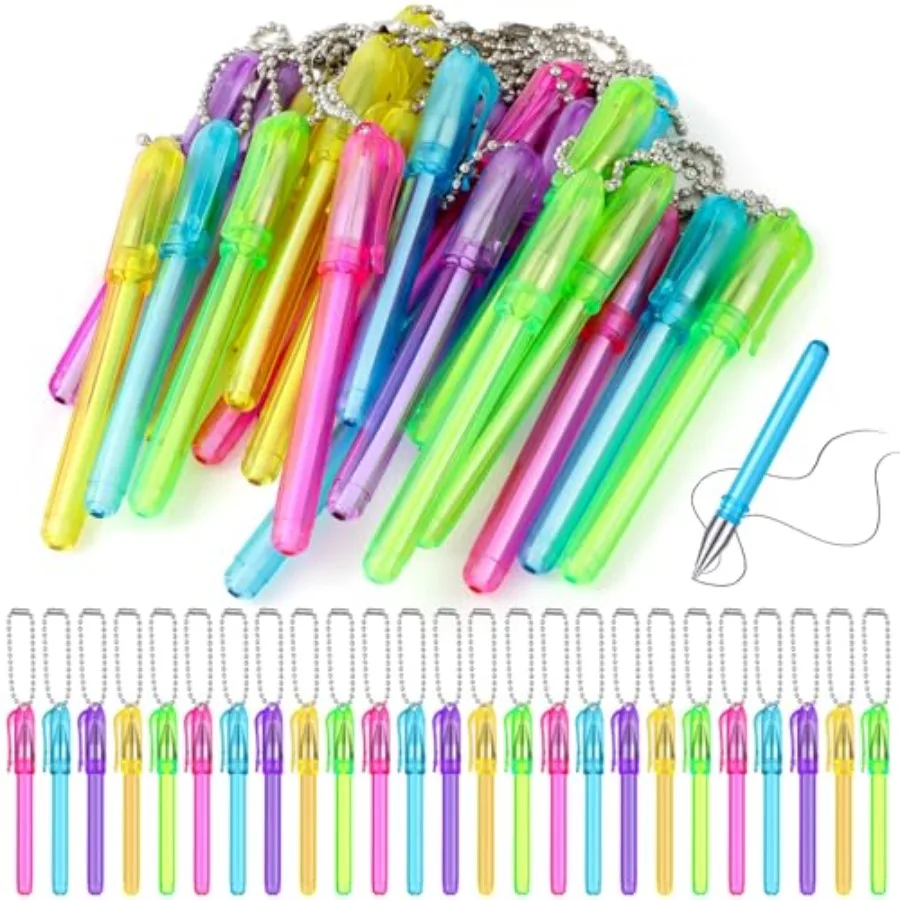 25 Pcs Mini Keychain Pens Ballpoint Bulk Pocket Colorful Ballpoint with Keyring Black Ink 1.0 mm Small Lanyard Pen Mini for Bad
25 Pcs Mini Keychain Pens Ballpoint Bulk Pocket Colorful Ballpoint with Keyring Black Ink 1.0 mm Small Lanyard Pen Mini for Bad