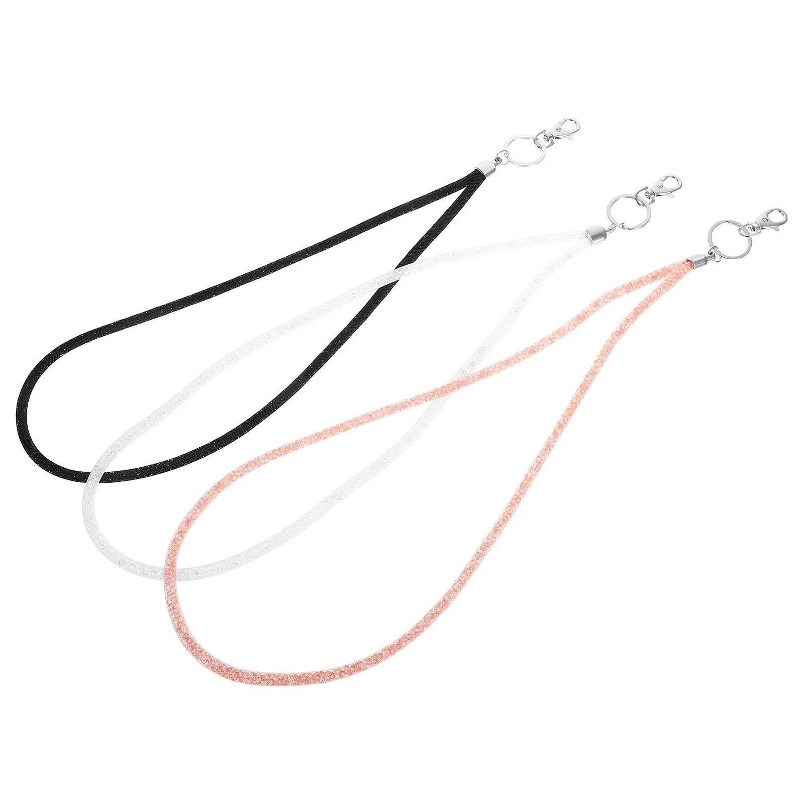 3Pcs Rhinestone Decorative Lanyard for Keys Phone Id Badge Neck Strap with Lobster Clasp Portable Breakaway Hanging Rope
3Pcs Rhinestone Decorative Lanyard for Keys Phone Id Badge Neck Strap with Lobster Clasp Portable Breakaway Hanging Rope
