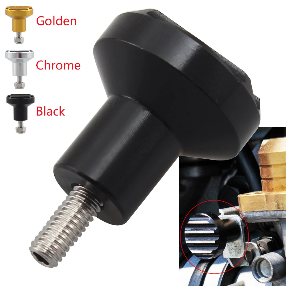 Motorcycle Accessories Fluted Carburetor Choke Knob For Triumph Scrambler Thruxton 900 Bonneville T100 SE America Speedmaster
Motorcycle Accessories Fluted Carburetor Choke Knob For Triumph Scrambler Thruxton 900 Bonneville T100 SE America Speedmaster