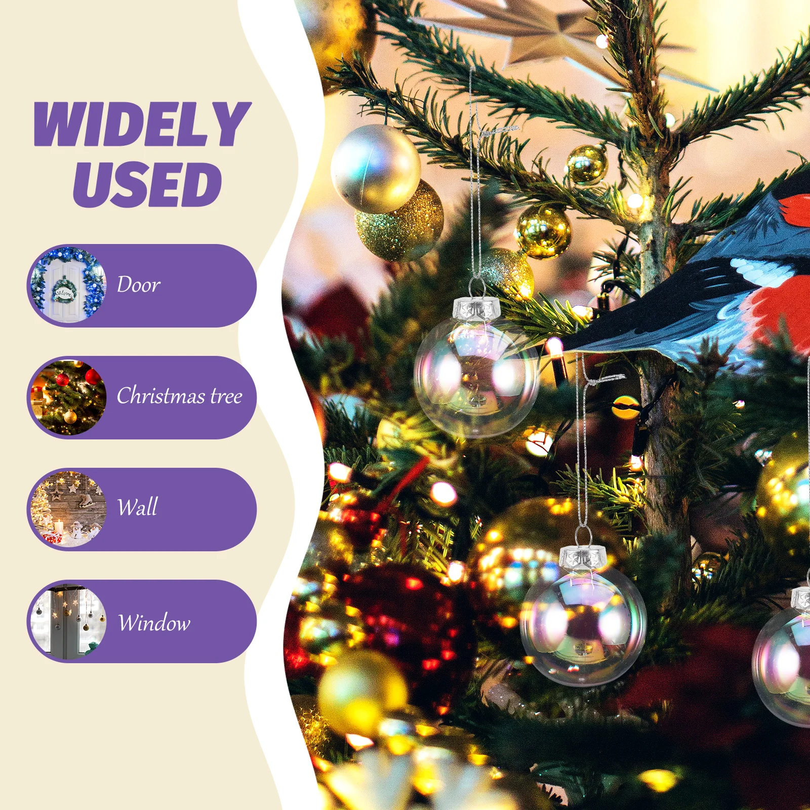 6pcs Christmas Ball 8Cm Hanging Xmas Tree Decor Plastic Ornament Party Holiday Decoration Xmas Balls Hanging Christmas Tree
6pcs Christmas Ball 8Cm Hanging Xmas Tree Decor Plastic Ornament Party Holiday Decoration Xmas Balls Hanging Christmas Tree
