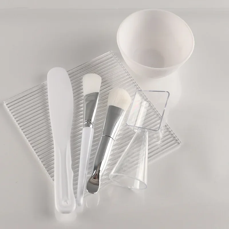 DIY Facial Mask Bowl and Brush Set Soft Glue 5-Piece Set Silicone Home Made Diaphragm Regulating Bowl Spa Beauty Tools
DIY Facial Mask Bowl and Brush Set Soft Glue 5-Piece Set Silicone Home Made Diaphragm Regulating Bowl Spa Beauty Tools