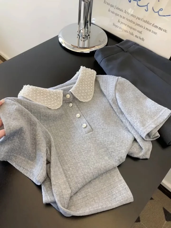 ay Ne ort Sve T-irt Women's Faion Slim Fit ort oulder Top High End Brand Summer Ele Sweet Sle
ay Ne ort Sve T-irt Women's Faion Slim Fit ort oulder Top High End Brand Summer Ele Sweet Sle