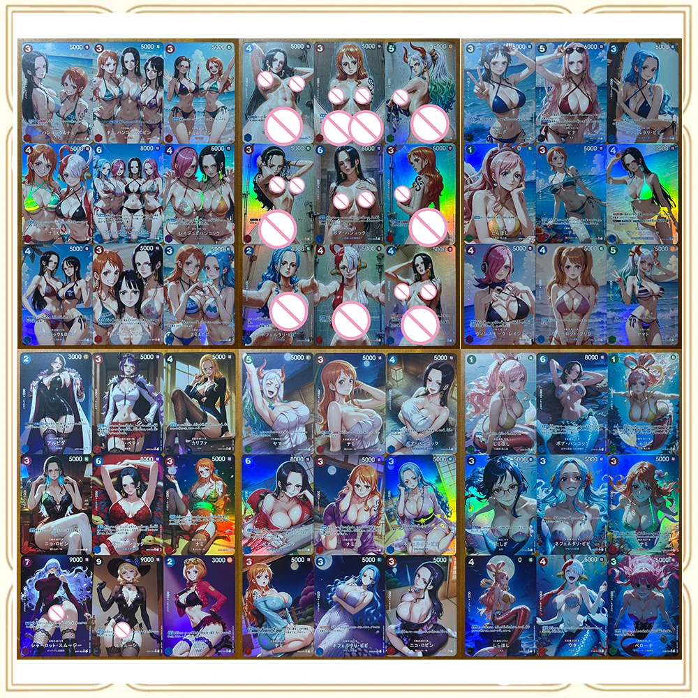 Аниме One Piece DIY ACG Vinsmoke Reiju Shirahoshi Yamato Flash игры для мальчиков игрушки Коллекционные карты подарки на Рождество и день рождения 
Аниме One Piece DIY ACG Vinsmoke Reiju Shirahoshi Yamato Flash игры для мальчиков игрушки Коллекционные карты подарки на Рождество и день рождения