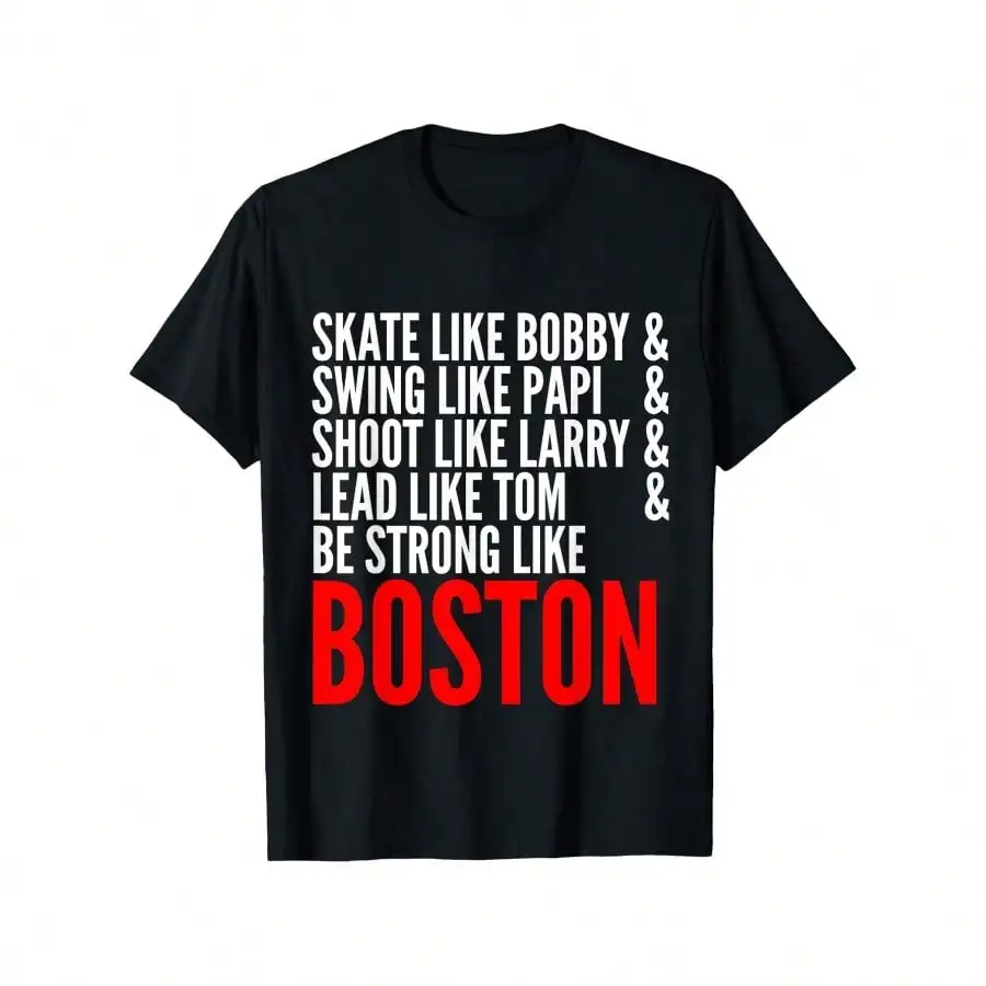 Boston Pride 100% Cotton T-Shirt - Comfortable & Breathable Crew Neck Tee for Sports Fans, Perfect for Daily Wear or Events,
Boston Pride 100% Cotton T-Shirt - Comfortable & Breathable Crew Neck Tee for Sports Fans, Perfect for Daily Wear or Events,