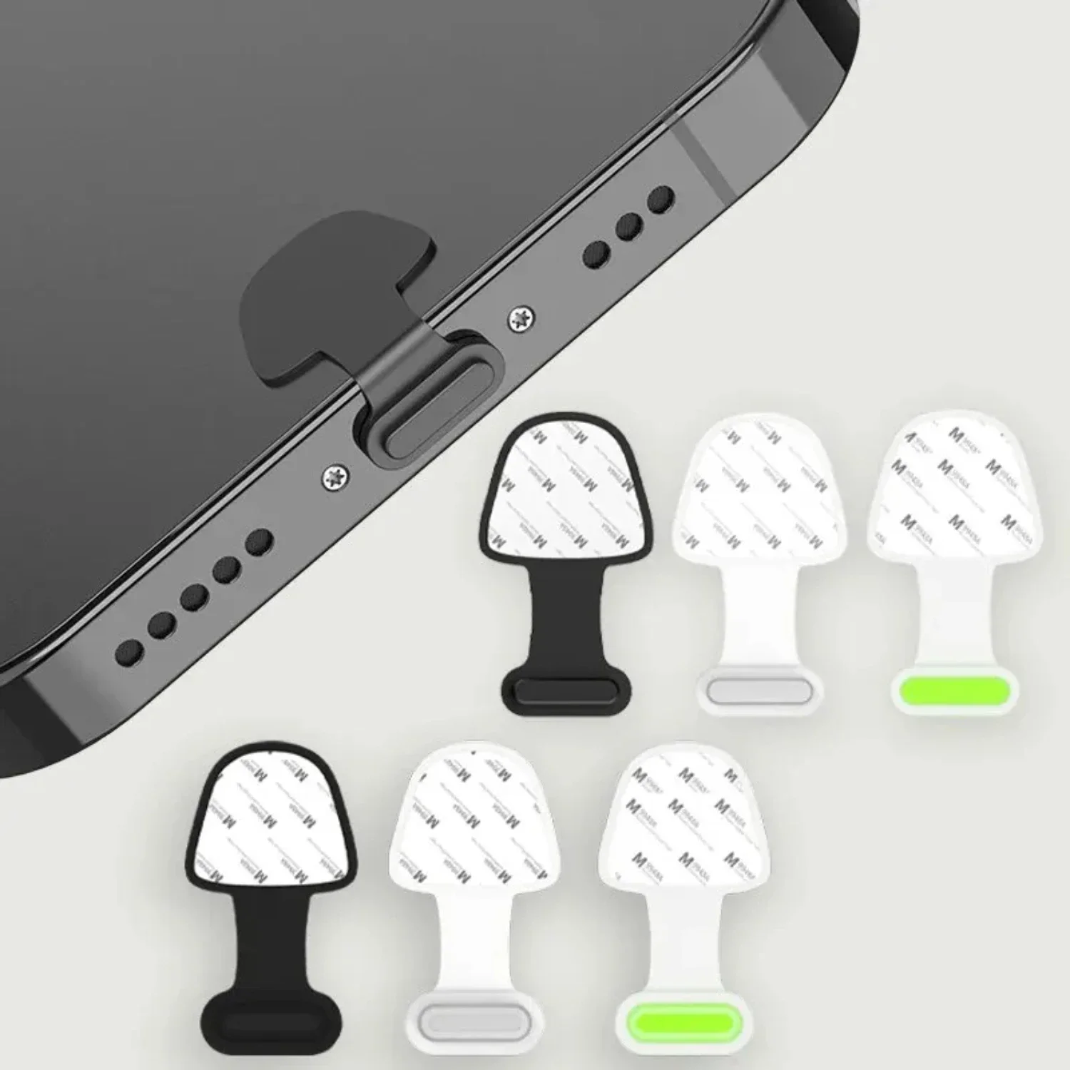 Portable Anti-Dust Silicone Dust Plug Cover for Type-C Port - Set of 2/4/6 Phone Port Protection Dust Plugs
Portable Anti-Dust Silicone Dust Plug Cover for Type-C Port - Set of 2/4/6 Phone Port Protection Dust Plugs