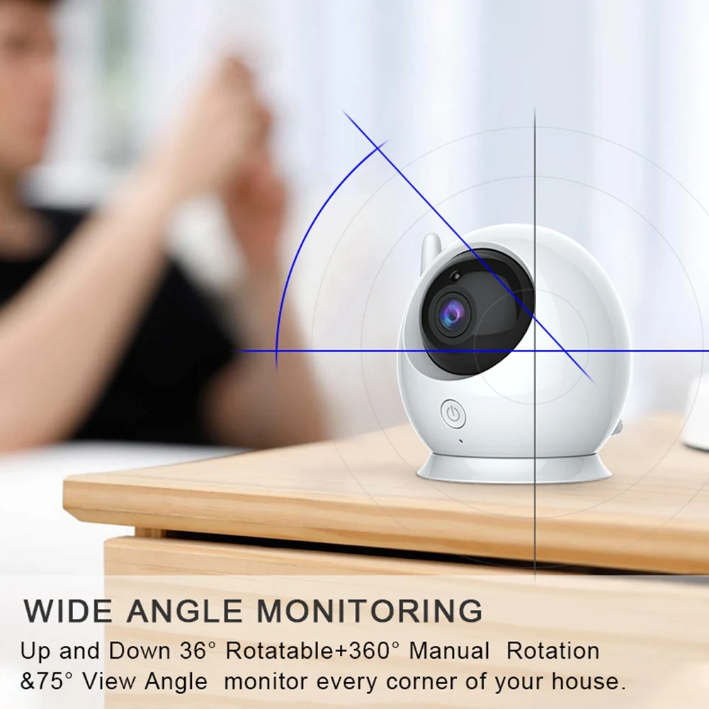 Video Baby Monitor, Baby Caregiver, 4.3 Inch IPS Screen Baby Camera Monitor Lullaby Feeding Alert-B64A
Video Baby Monitor, Baby Caregiver, 4.3 Inch IPS Screen Baby Camera Monitor Lullaby Feeding Alert-B64A
