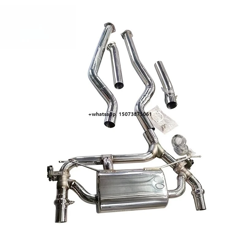 For F30 340i Performance Exhaust System Cat-Back Dual Exit with Valvetronic 304 Stainless Steel
For F30 340i Performance Exhaust System Cat-Back Dual Exit with Valvetronic 304 Stainless Steel