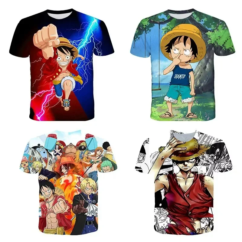 ONE PIECE Men's T-shirt Monkey D Luffy Graphic Tops Summer Cartoon Anime Manga Short Sleeve T Shirt Casual Oversize Men Clothing
ONE PIECE Men's T-shirt Monkey D Luffy Graphic Tops Summer Cartoon Anime Manga Short Sleeve T Shirt Casual Oversize Men Clothing