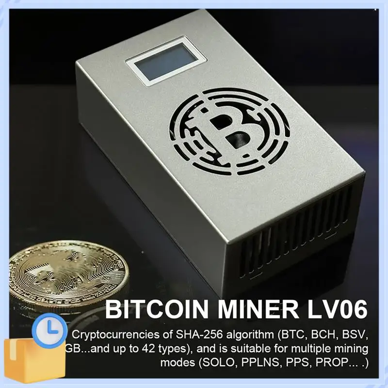 Popular Bitcoin Lucky Miner LV06+LV03 Silent Miner Machine BTC Miner BSV BTC BCH Dgb Crypto Mining Machine Lottery Miner AU Plug
Popular Bitcoin Lucky Miner LV06+LV03 Silent Miner Machine BTC Miner BSV BTC BCH Dgb Crypto Mining Machine Lottery Miner AU Plug