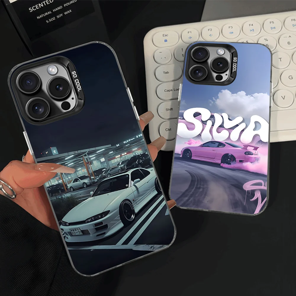 S-Silvias Car S15 Phone Case For iPhone 16,15,14,13,12,11,Pro,Max,Plus,Mini,XS,SE Anti Fall Black Matte Hard Bumper
S-Silvias Car S15 Phone Case For iPhone 16,15,14,13,12,11,Pro,Max,Plus,Mini,XS,SE Anti Fall Black Matte Hard Bumper
