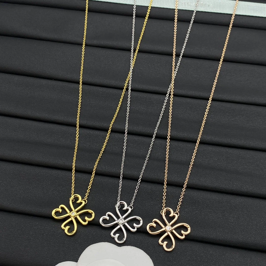 Ожерелье с подвеской в виде цветка из стерлингового серебра 925, сладкий романтический женский подарок на вечеринку
Ожерелье с подвеской в виде цветка из стерлингового серебра 925, сладкий романтический женский подарок на вечеринку