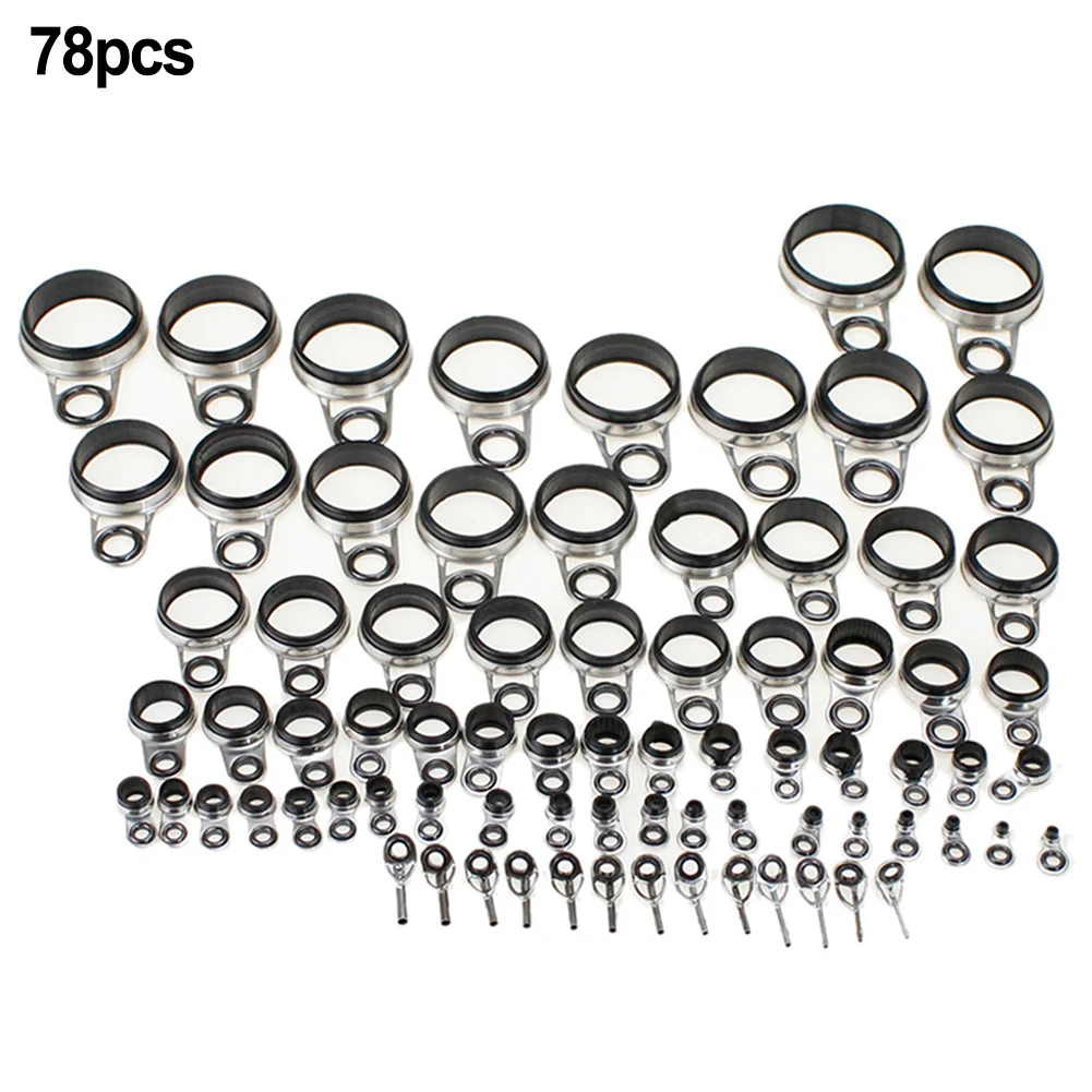 Rod Guides Ring Repairing Broken Wire Self-made DIY Stainless Steel Complete Sizes Double-layer Metal Brand New
Rod Guides Ring Repairing Broken Wire Self-made DIY Stainless Steel Complete Sizes Double-layer Metal Brand New