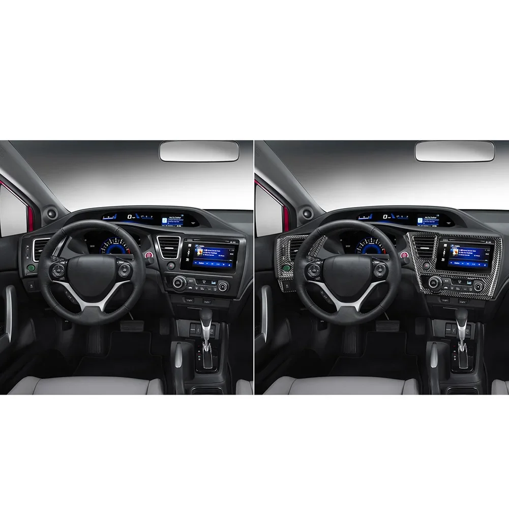 Automotive Black Cover Trim Navigation Panel Fashion Unique Carbon Fiber Center Console Dashboard Decal Decorate
Automotive Black Cover Trim Navigation Panel Fashion Unique Carbon Fiber Center Console Dashboard Decal Decorate