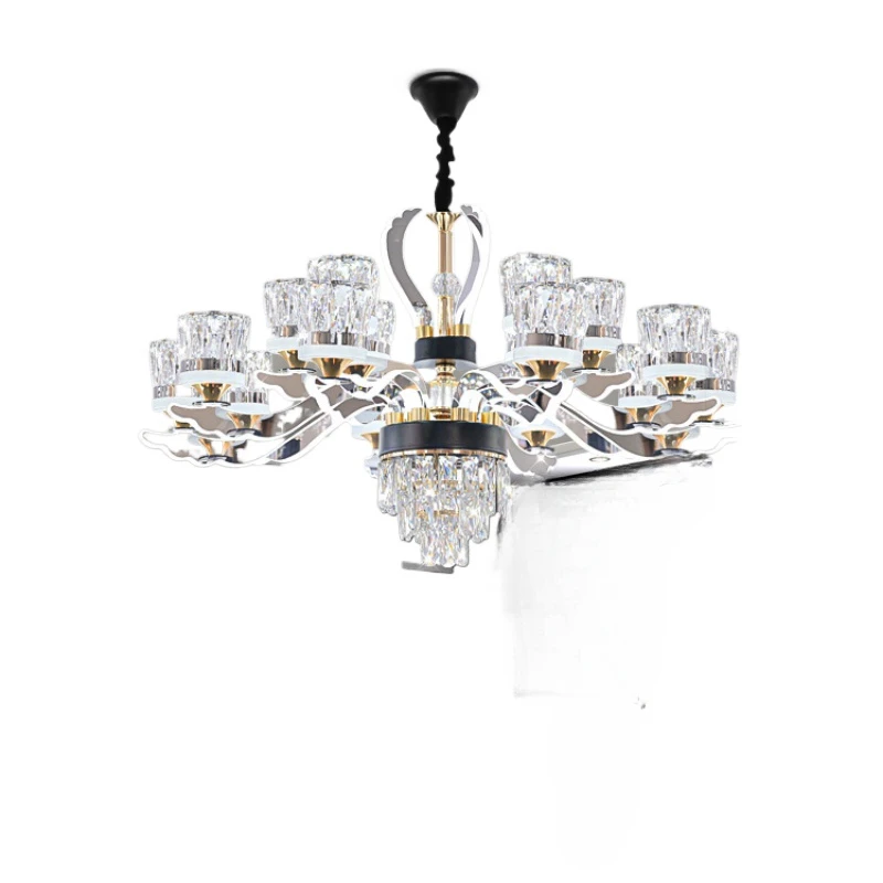 *Crystal chandelier modern simple light luxury living room main light dining room bedroom household luxury atmospheric lamps
*Crystal chandelier modern simple light luxury living room main light dining room bedroom household luxury atmospheric lamps