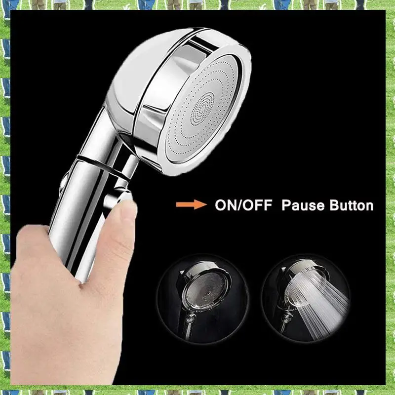 FTS High Pressure Shower Head,Handheld Showerhead With ON/Off Full Shutoff Push Button Angle-Adjustable Water Saving Sprays
FTS High Pressure Shower Head,Handheld Showerhead With ON/Off Full Shutoff Push Button Angle-Adjustable Water Saving Sprays