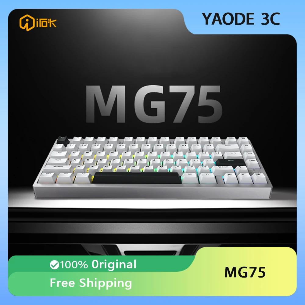 Irok MG75PRO Magnetic Switch Keyboard Wired All-aluminum CNC ARGB 8K Gasket Quick-release Gaming Keyboard E-sports Gift
Irok MG75PRO Magnetic Switch Keyboard Wired All-aluminum CNC ARGB 8K Gasket Quick-release Gaming Keyboard E-sports Gift
