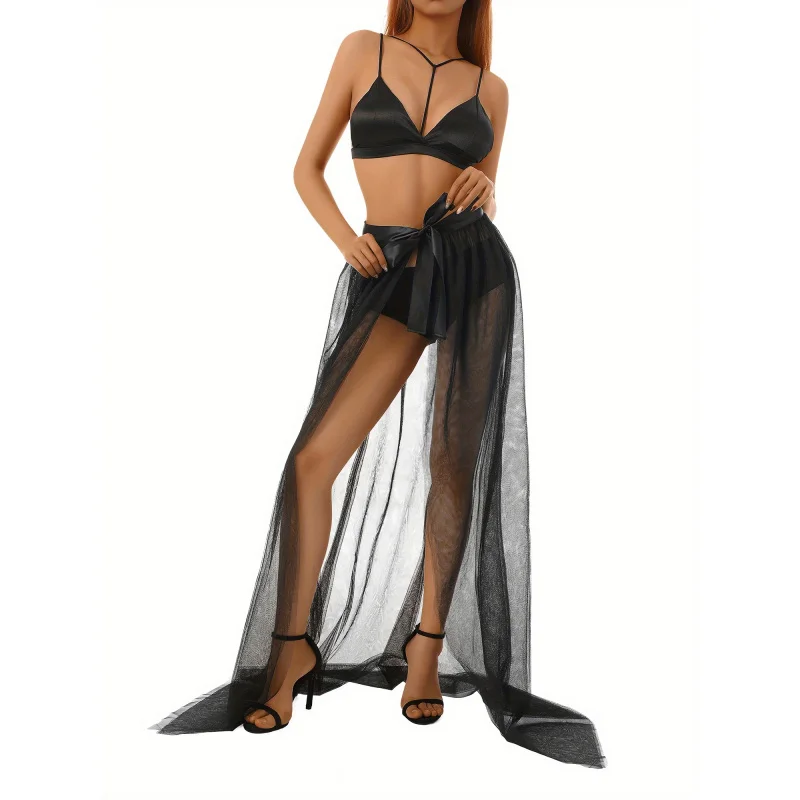 Women Tutu Mesh Skirts, See-throung Maxi Skirts, Solid Color High Waist Skirt
Women Tutu Mesh Skirts, See-throung Maxi Skirts, Solid Color High Waist Skirt