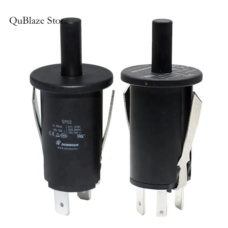 SP02 250V 3A Кнопочный выключатель питания двери духовки холодильника
SP02 250V 3A Кнопочный выключатель питания двери духовки холодильника