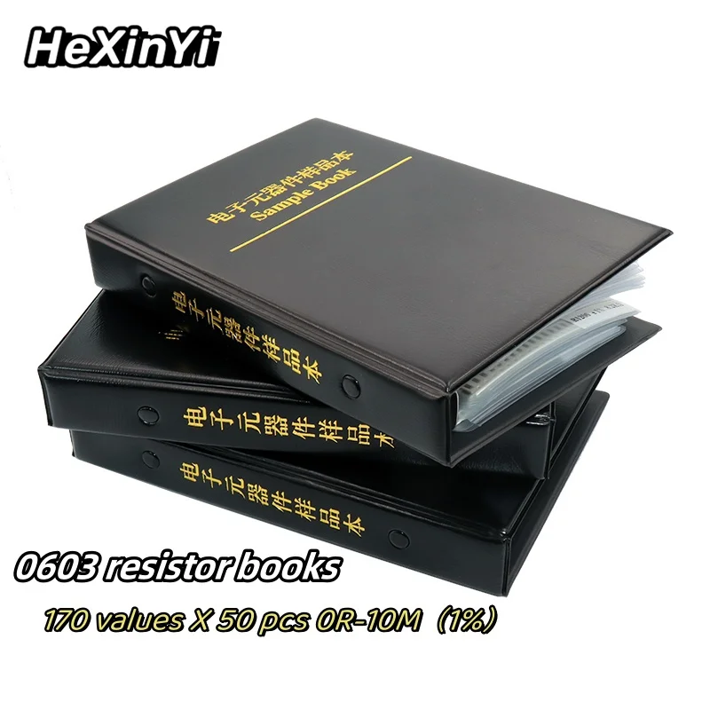 0603 резисторная книга, 170 типов, каждая с 50 1% точностью SMD резисторная упаковка, компоненты, Пробники
0603 резисторная книга, 170 типов, каждая с 50 1% точностью SMD резисторная упаковка, компоненты, Пробники