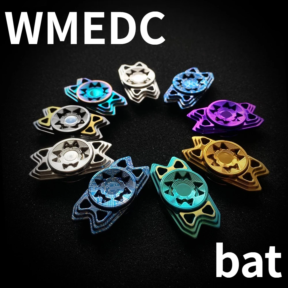 WMEDC Bat Two-Leaf Mechanical Metal Attack Speed Hands-on Fingertip Spinner Desktop Decompression Toy
WMEDC Bat Two-Leaf Mechanical Metal Attack Speed Hands-on Fingertip Spinner Desktop Decompression Toy
