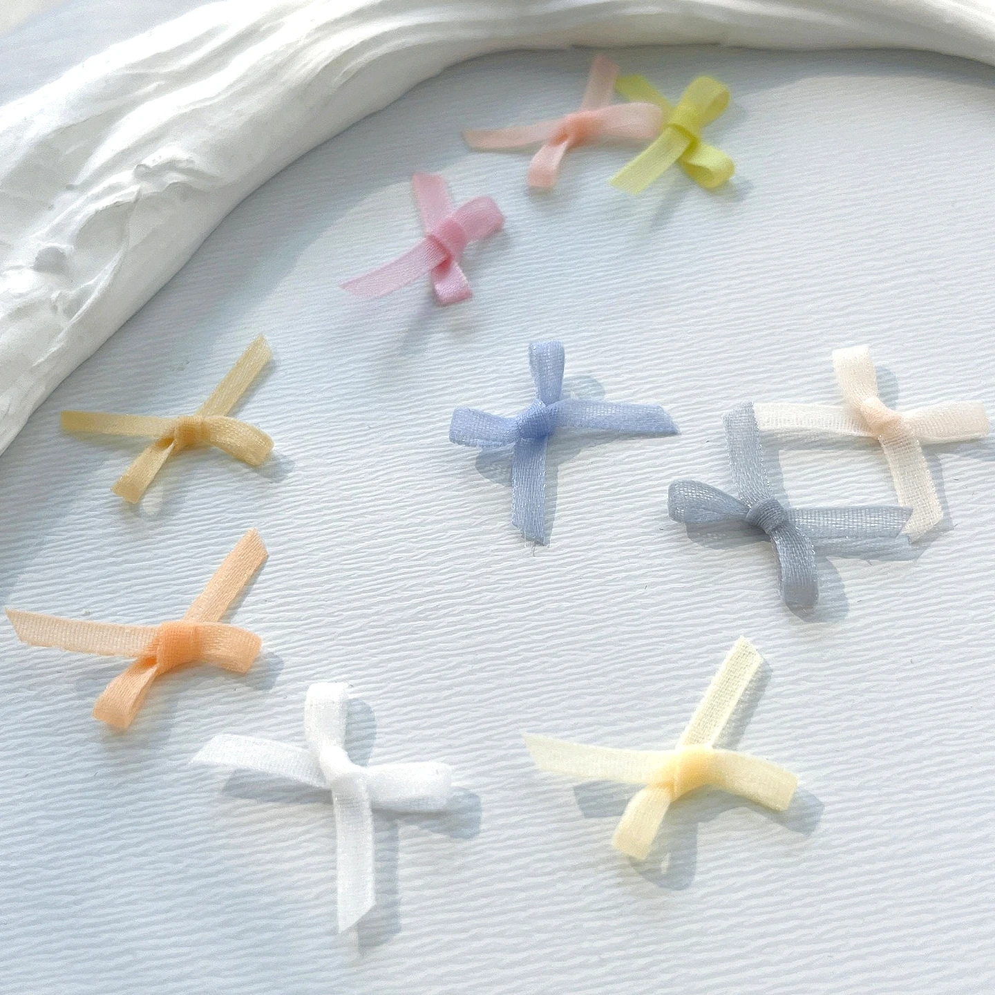 French Organza Bowknot Colorful Sweet Girl Bow Tie Fabric Grid Mesh Ribbon Nail Art Decorations Charms Manicure Tip Accessories
French Organza Bowknot Colorful Sweet Girl Bow Tie Fabric Grid Mesh Ribbon Nail Art Decorations Charms Manicure Tip Accessories