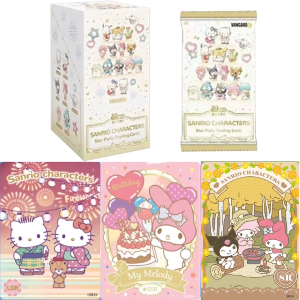 Genuinely Sanrio Card Sanrio Family Dream Pack Cute Star Party HelloKitty Magical Diary Anime Game Collection Card Toy Gift
Genuinely Sanrio Card Sanrio Family Dream Pack Cute Star Party HelloKitty Magical Diary Anime Game Collection Card Toy Gift