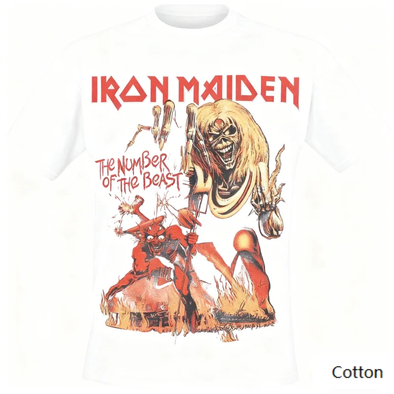 Iron Maiden Eddie Demon T-Shirt, Vintage Rock Tee, Must-Have for Those Who Prefer 80s Heavy Metal Fashion
Iron Maiden Eddie Demon T-Shirt, Vintage Rock Tee, Must-Have for Those Who Prefer 80s Heavy Metal Fashion