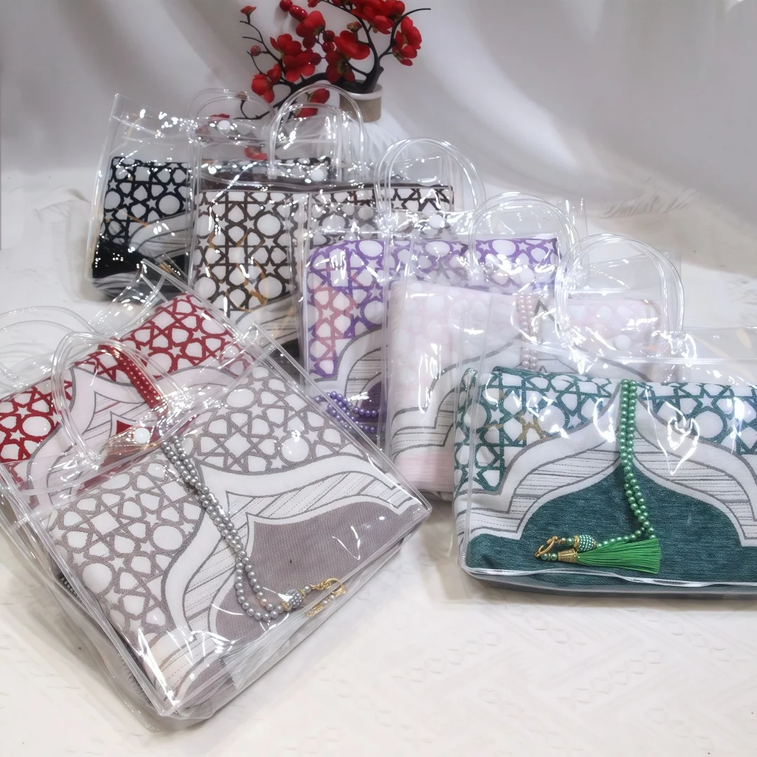 Muslim Prayer Rug and Beads with Portable Elegant Bag Soft Islamic Prayers Rug Islamic Gifts for Eid Ramadan,Travel Prayer Carpe
Muslim Prayer Rug and Beads with Portable Elegant Bag Soft Islamic Prayers Rug Islamic Gifts for Eid Ramadan,Travel Prayer Carpe