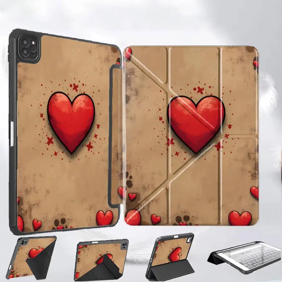 Чехол-держатель для планшетов iPad Air 4 5 M3 M2 M4 11 дюймов, Pro 2025, Mini 6 7, Pro 11-го, 10-го, 9-го, 8-го, 7-го поколений, 12.9 дюймов, с дизайном Grunge Heart Pet
Чехол-держатель для планшетов iPad Air 4 5 M3 M2 M4 11 дюймов, Pro 2025, Mini 6 7, Pro 11-го, 10-го, 9-го, 8-го, 7-го поколений, 12.9 дюймов, с дизайном Grunge Heart Pet