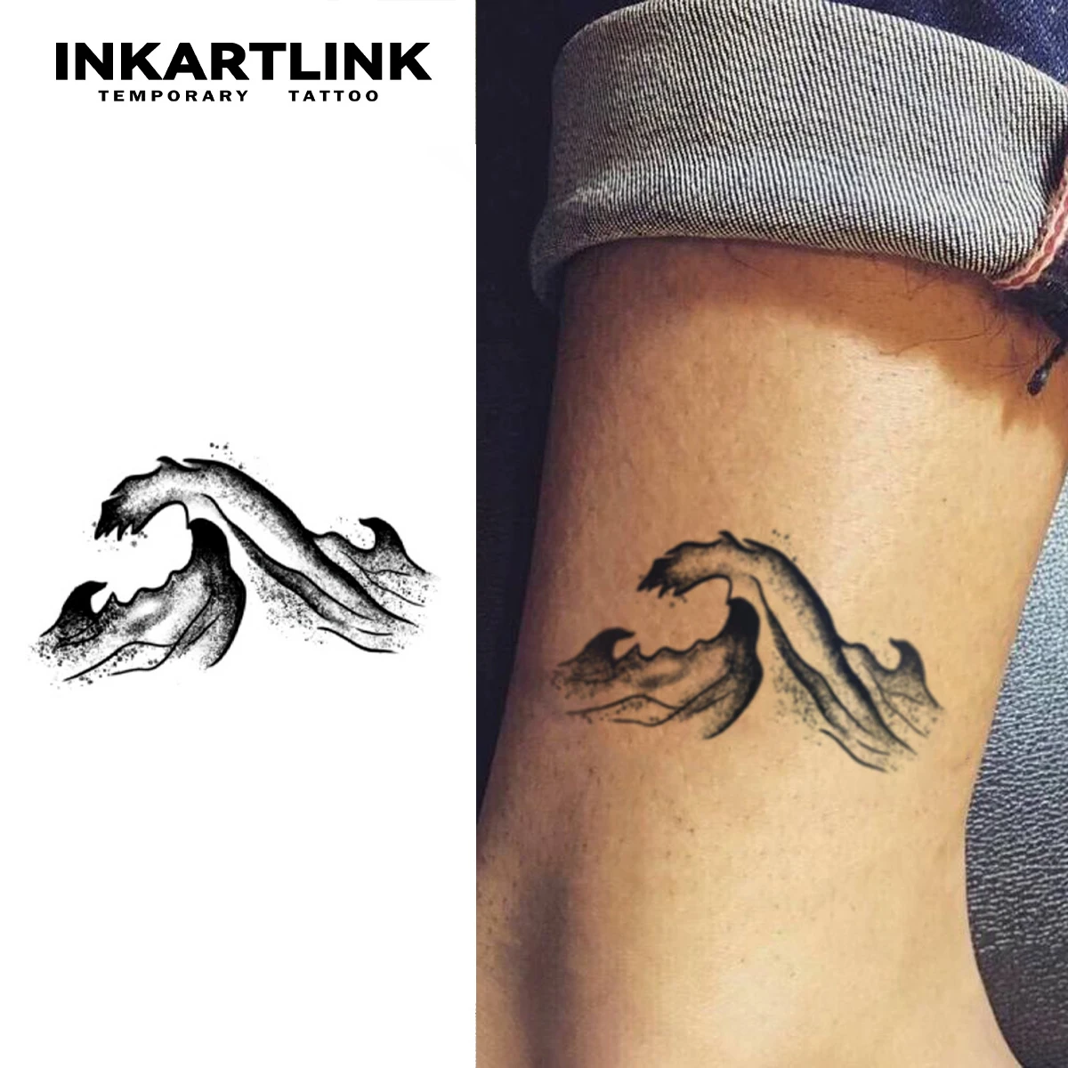 3 pcs Sea Wave Temporary Tattoo,Lasts To 15 Days New Technology Magic Waterproof Semi Permanent Sticker.
3 pcs Sea Wave Temporary Tattoo,Lasts To 15 Days New Technology Magic Waterproof Semi Permanent Sticker.