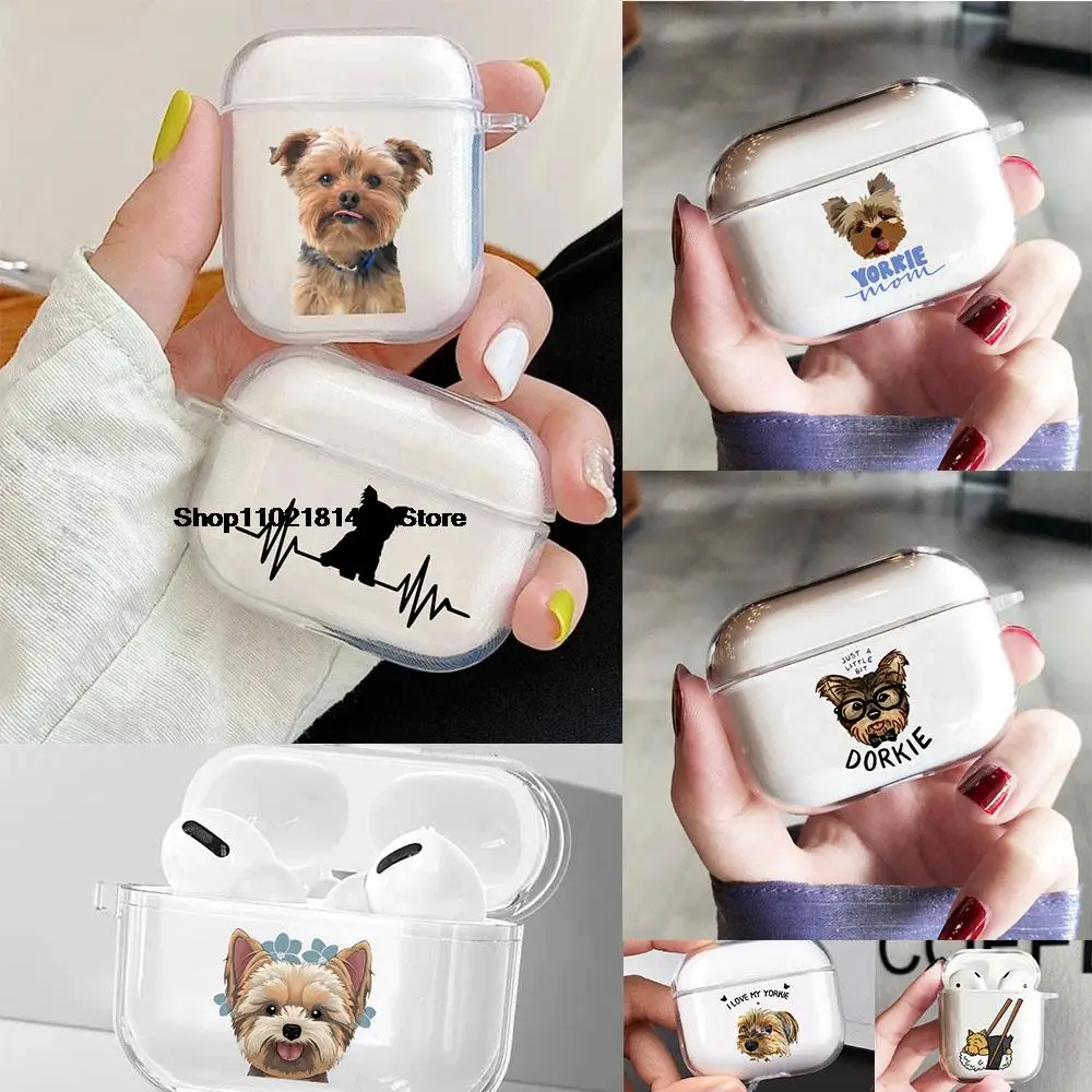 Cute Dog Yorkshire Soft silicone TPU Case For AirPods Pro 1 2 3 4 Clear Ceative Love Pet Wireless Bluetooth Earphone Cartoon Box
Cute Dog Yorkshire Soft silicone TPU Case For AirPods Pro 1 2 3 4 Clear Ceative Love Pet Wireless Bluetooth Earphone Cartoon Box