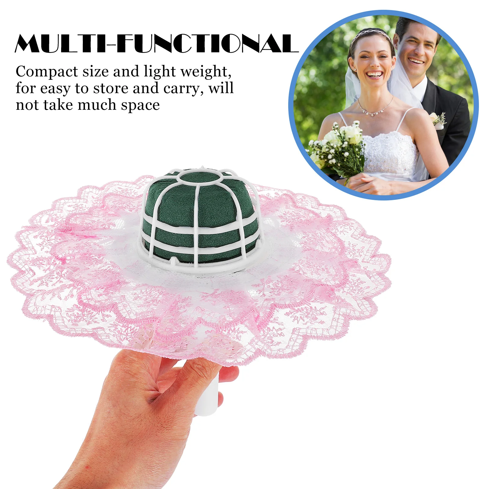 Flower Holder with Mud Lace Bridal Bouquet for Bride Floral Arrangement Wedding Accessories Holding Support
Flower Holder with Mud Lace Bridal Bouquet for Bride Floral Arrangement Wedding Accessories Holding Support