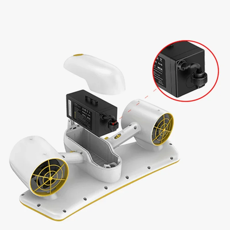 Electric Underwater Thruster Brushless Motor Handheld Diving Swimming Professional Boost for Underwater Drone Filming
Electric Underwater Thruster Brushless Motor Handheld Diving Swimming Professional Boost for Underwater Drone Filming