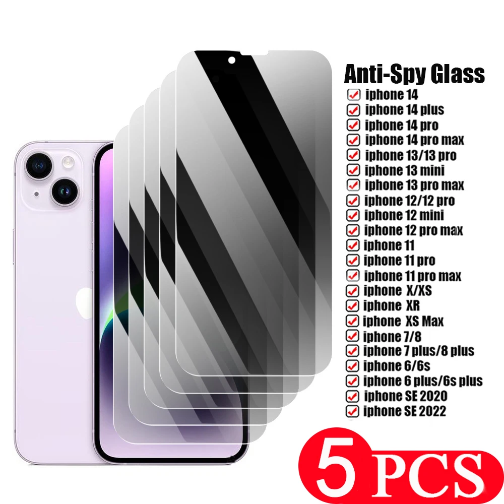 5 шт. антишпионское стекло для iPhone 14 Pro MAX Plus закаленное стекло для iPhone 13 12 11 SE XS XR X 7 8 6 6s Защитная пленка для экрана
5 шт. антишпионское стекло для iPhone 14 Pro MAX Plus закаленное стекло для iPhone 13 12 11 SE XS XR X 7 8 6 6s Защитная пленка для экрана