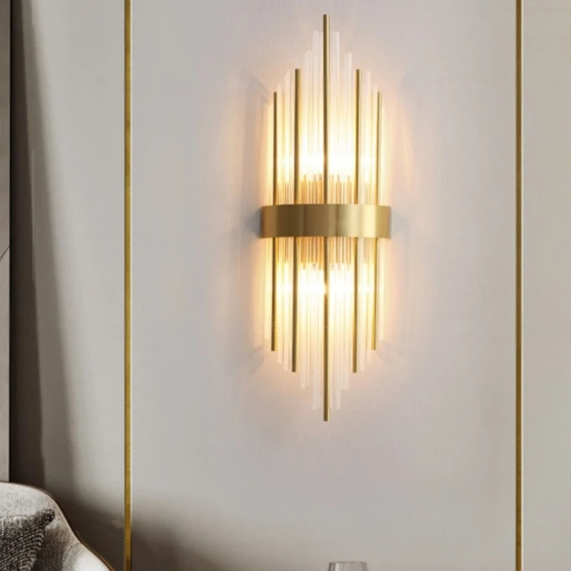 Classical Luxery Stainless Steel Crystal Wall Light Lamp Sconce For Bedroom Living Room Office Indoor Home Decorative Fixture
Classical Luxery Stainless Steel Crystal Wall Light Lamp Sconce For Bedroom Living Room Office Indoor Home Decorative Fixture
