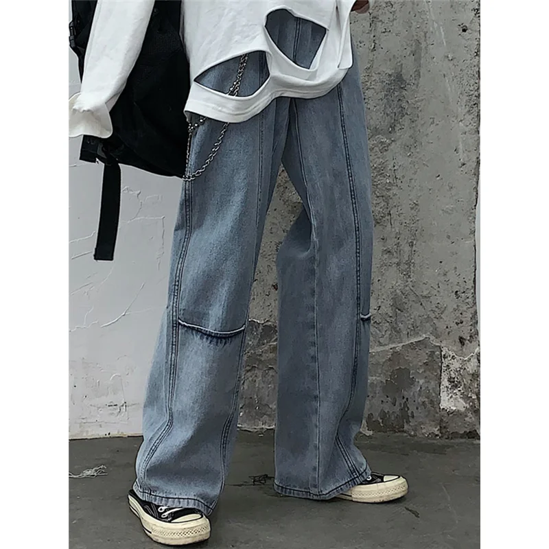 Hip Hop Jeans Women's Baggy Cargo Pants Casual BigPocket Denim Trousers Vintage Plus Size BottomsFashion Streetwear Y2K Clothing
Hip Hop Jeans Women's Baggy Cargo Pants Casual BigPocket Denim Trousers Vintage Plus Size BottomsFashion Streetwear Y2K Clothing