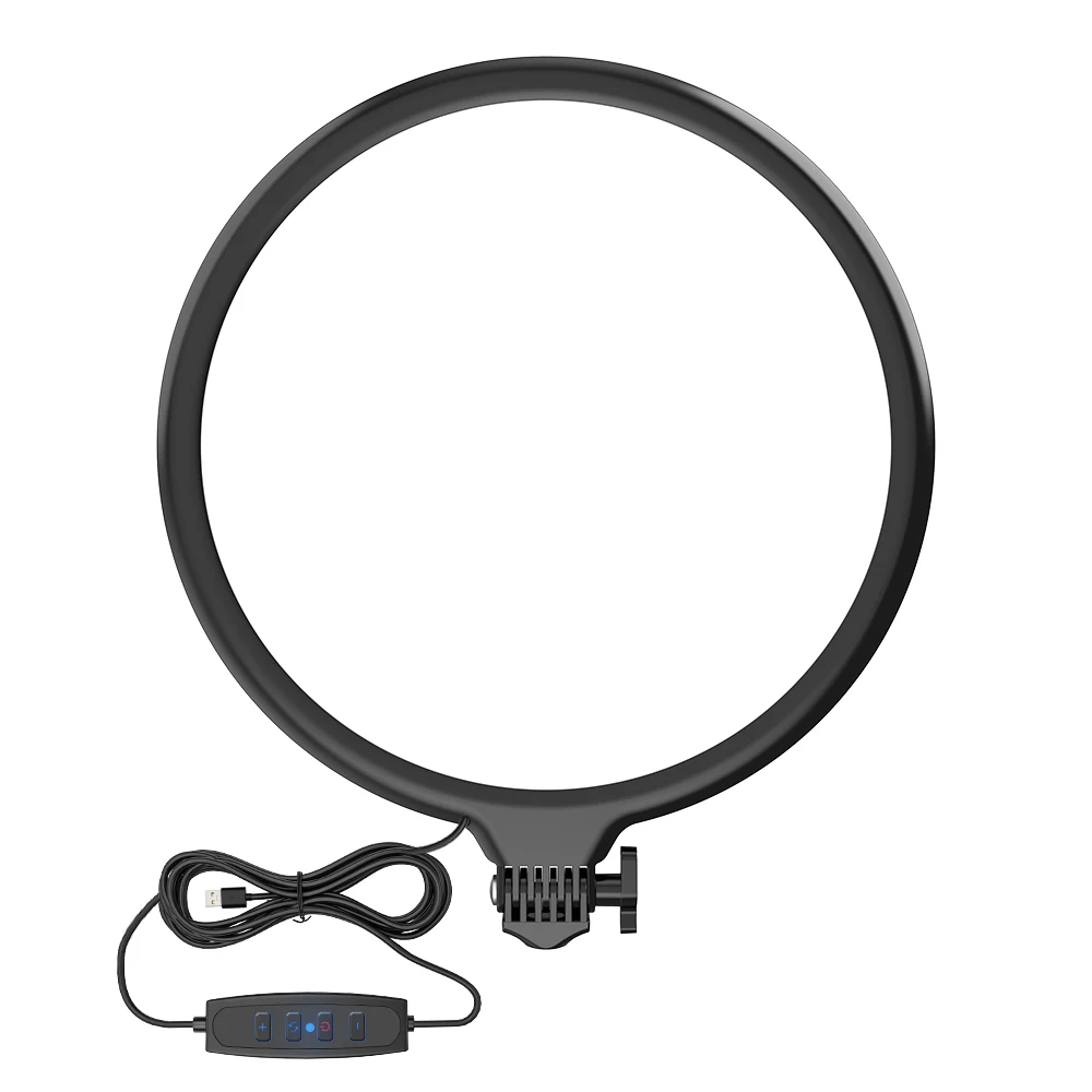 LUXCEO 26cm LED Ring Light,10W 3000K/4000K/6000K, CRI95+,Soft Lighting for Live Streaming,YouTube,TikTok,Makeup,Video Conference
LUXCEO 26cm LED Ring Light,10W 3000K/4000K/6000K, CRI95+,Soft Lighting for Live Streaming,YouTube,TikTok,Makeup,Video Conference