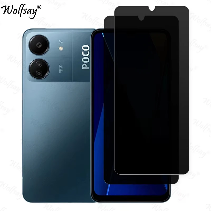 3PCS Anti-peep Temered Glass For Xiaomi Poco X4 X3 GT X6 Pro 5G X5 C65 C3 F4 F3 GT M6 4G M4 M3 Pro Screen Protector Full Cover
3PCS Anti-peep Temered Glass For Xiaomi Poco X4 X3 GT X6 Pro 5G X5 C65 C3 F4 F3 GT M6 4G M4 M3 Pro Screen Protector Full Cover