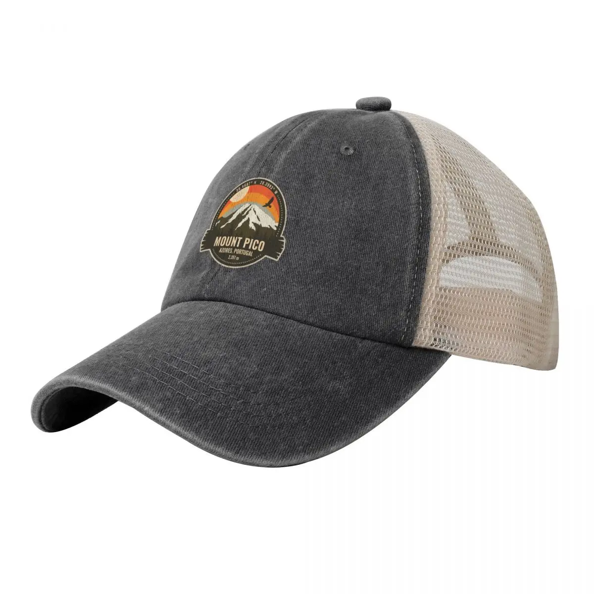 Mount Pico volcano Ilha do Pico Azores Portugal Volcano Retro Vintage Badge Baseball Cap Trucker Cap Women's Hats Men's
Mount Pico volcano Ilha do Pico Azores Portugal Volcano Retro Vintage Badge Baseball Cap Trucker Cap Women's Hats Men's