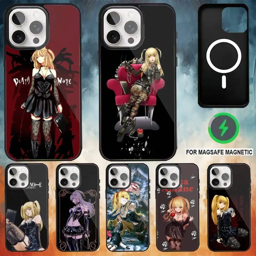 Misa D-Death N-Note Phone Case For iPhone17,16,15,14,13,12,11 Plus,Pro Max Magnetic Magsafe Wireless Charging
Misa D-Death N-Note Phone Case For iPhone17,16,15,14,13,12,11 Plus,Pro Max Magnetic Magsafe Wireless Charging