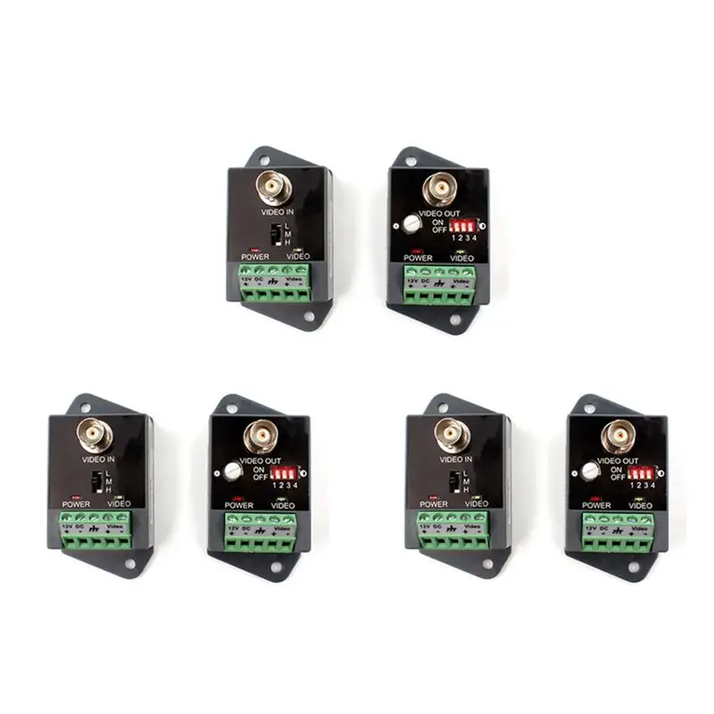 Daily Sale 3X Single-Channel Active Video Balun For CCTV HD-TVI CVI AHD Active HD Video Transceiver
Daily Sale 3X Single-Channel Active Video Balun For CCTV HD-TVI CVI AHD Active HD Video Transceiver