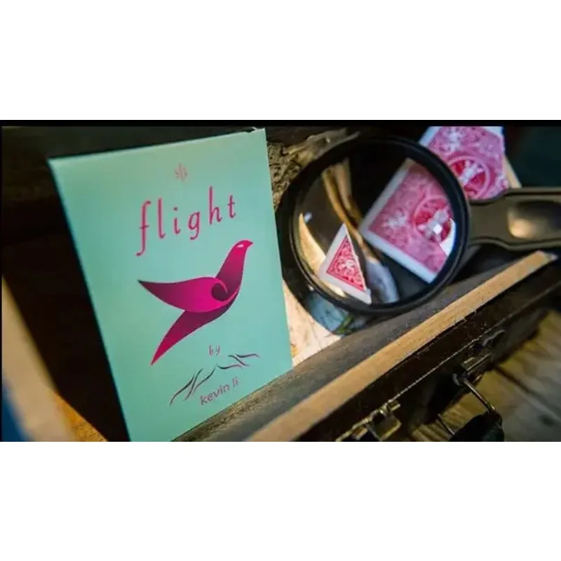 Flight by Kevin Li and Shin Lim Card Magic Trick Close Up Magic Magia Magie Magicians Prop Аксессуар Иллюзия Уловник Учебное пособие
Flight by Kevin Li and Shin Lim Card Magic Trick Close Up Magic Magia Magie Magicians Prop Аксессуар Иллюзия Уловник Учебное пособие