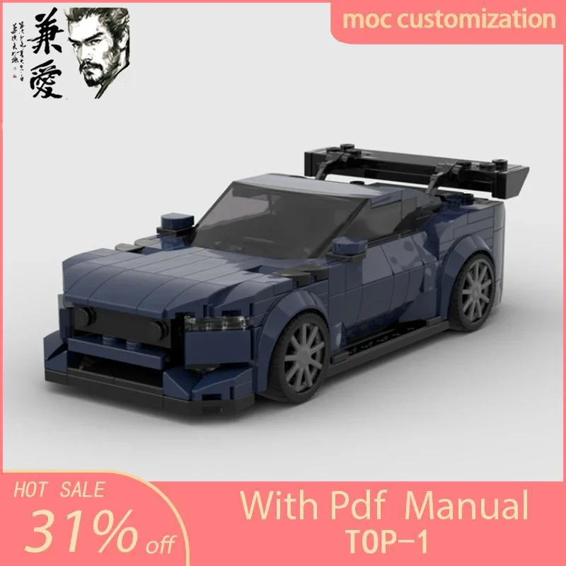 325pcs MOC Speed Champion City Car Ford Mustang GTD Supercar Building Blocks Technique Racing Creative Garage Brick Toys Gift
325pcs MOC Speed Champion City Car Ford Mustang GTD Supercar Building Blocks Technique Racing Creative Garage Brick Toys Gift
