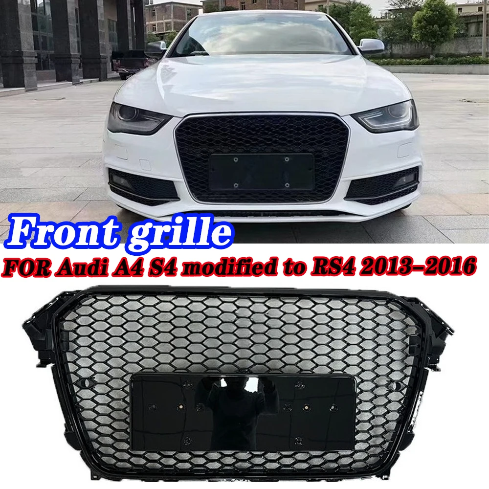 Suitable for Audi A4L Mesh Modified To RS4 Front Bar Grille A4 B8 PA RS4 Bumper Mesh Front Grille 2013-2016
Suitable for Audi A4L Mesh Modified To RS4 Front Bar Grille A4 B8 PA RS4 Bumper Mesh Front Grille 2013-2016