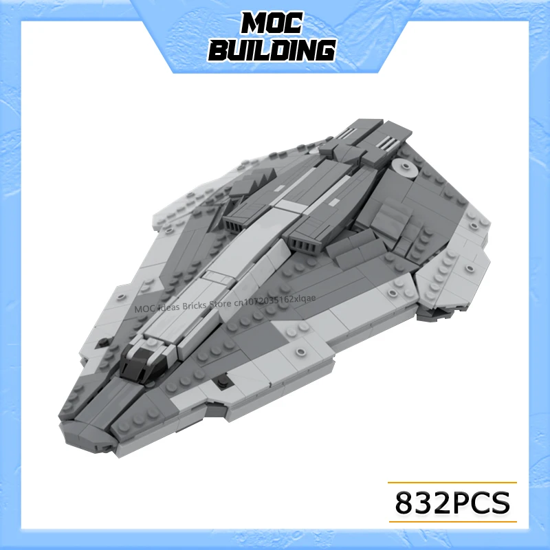 Строительные блоки MOC, космическая серия, игровая сцена, модель военного корабля, сделай сам, сборка кирпичей, креативный дирижабль, коллекция игрушек, дисплей, рождественский подарок
Строительные блоки MOC, космическая серия, игровая сцена, модель военного корабля, сделай сам, сборка кирпичей, креативный дирижабль, коллекция игрушек, дисплей, рождественский подарок